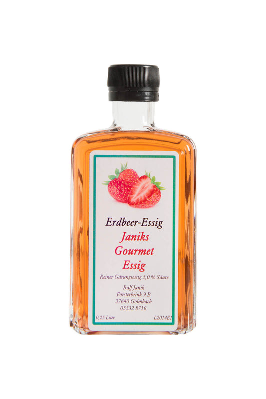 Erdbeer-Essig 0,25L, (3,38 €/100 ml)