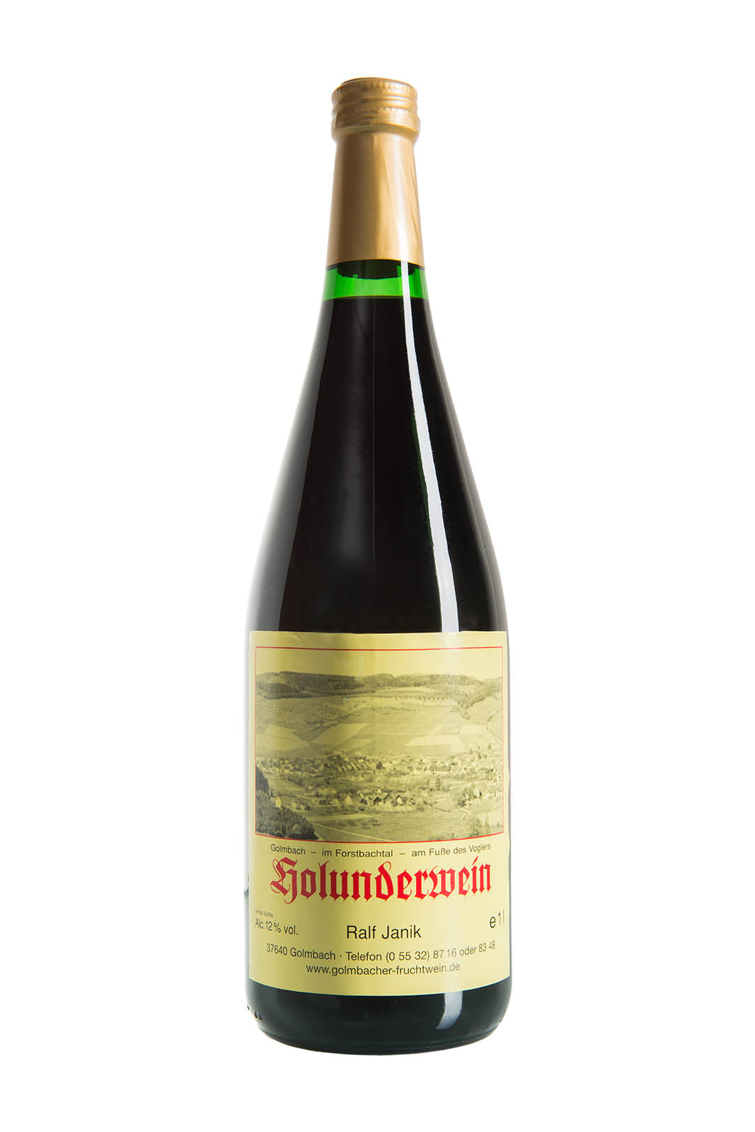 Holunderwein 1L, (5,29 €/L)