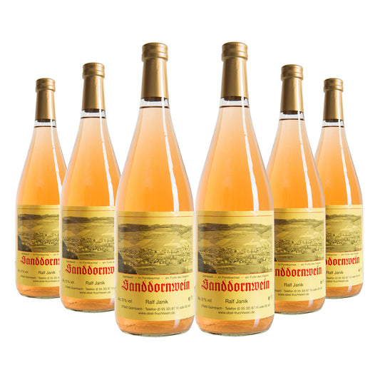 6er Pack Sanddornwein, (5,29 €/L)