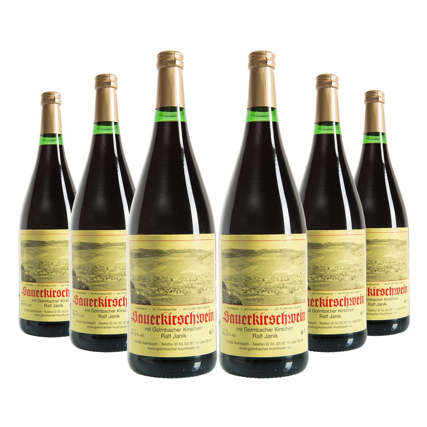 6er Pack Kirschwein, (5,29 €/L)