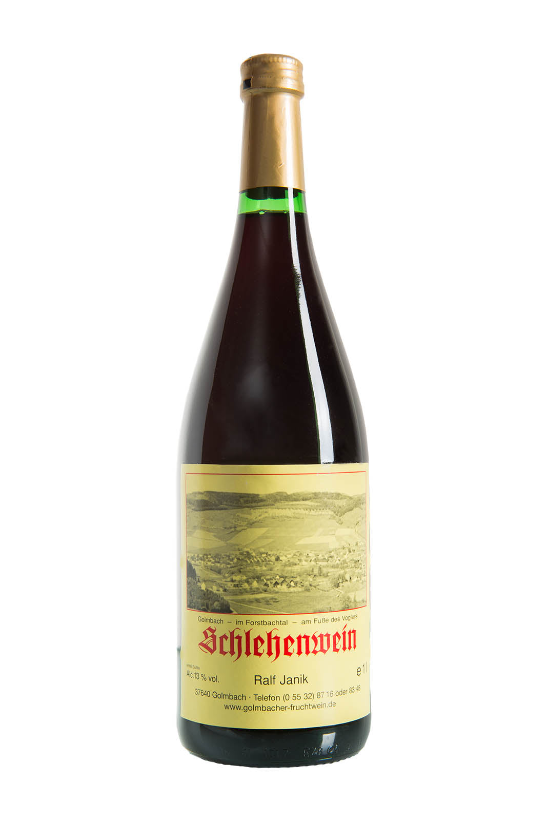 Schlehenwein 1L, (4,95 €/L)